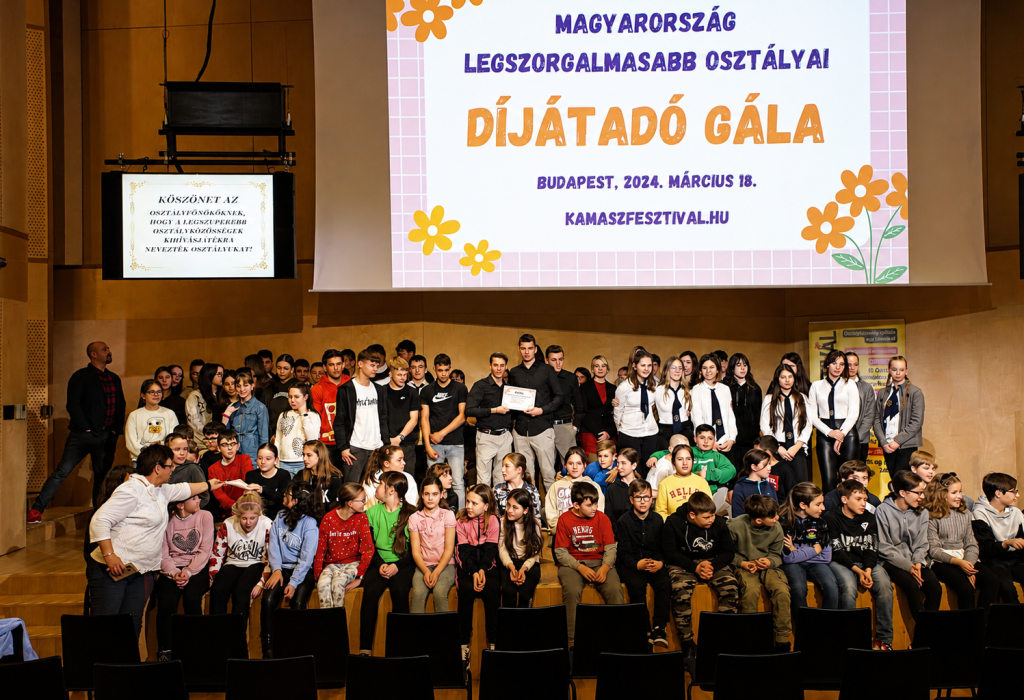 Kamaszfesztivál díjátadó gála